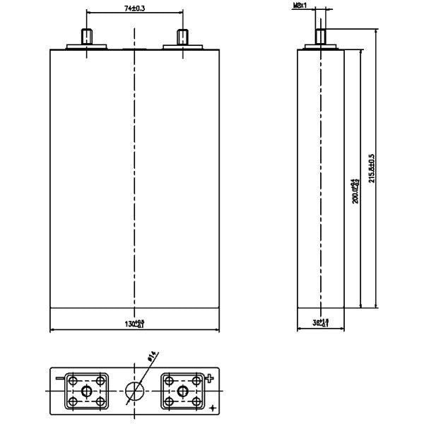 ELERIX  3.2V 100Ah