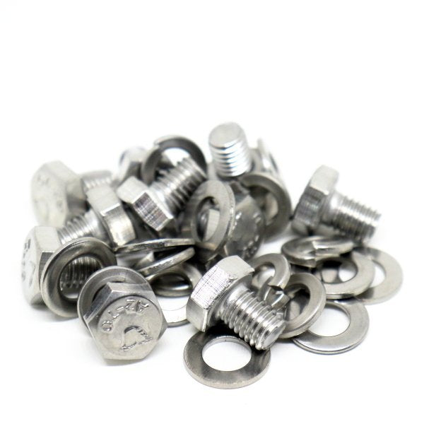 ELERIX Set of Bolts M8x10 short